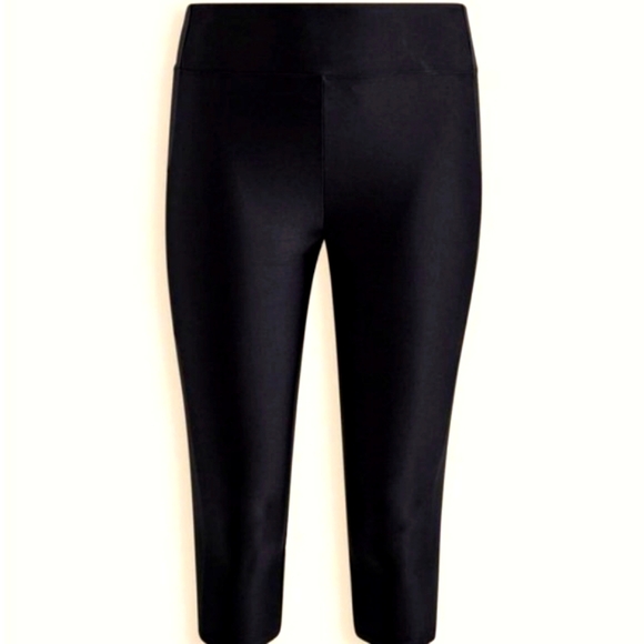 ❤NWT VINTAGE TORRID SWIM BOTTOM - ACTIVE HIGH WAIST POCKETS LEGGING CAPRI PLUS - Picture 7 of 10